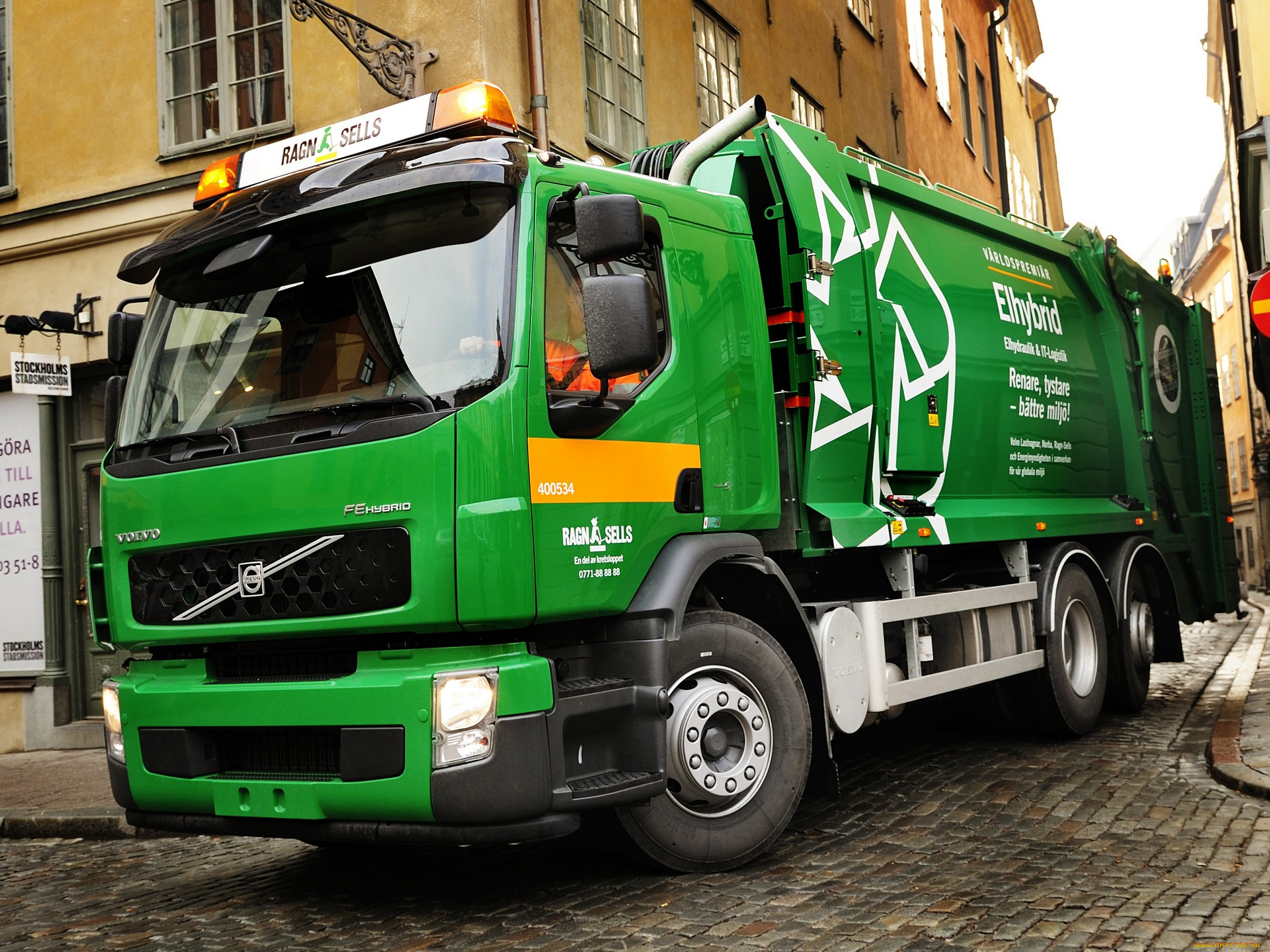 , , volvo, , 2008, truck, test, rolloffcon, hybrid, fe